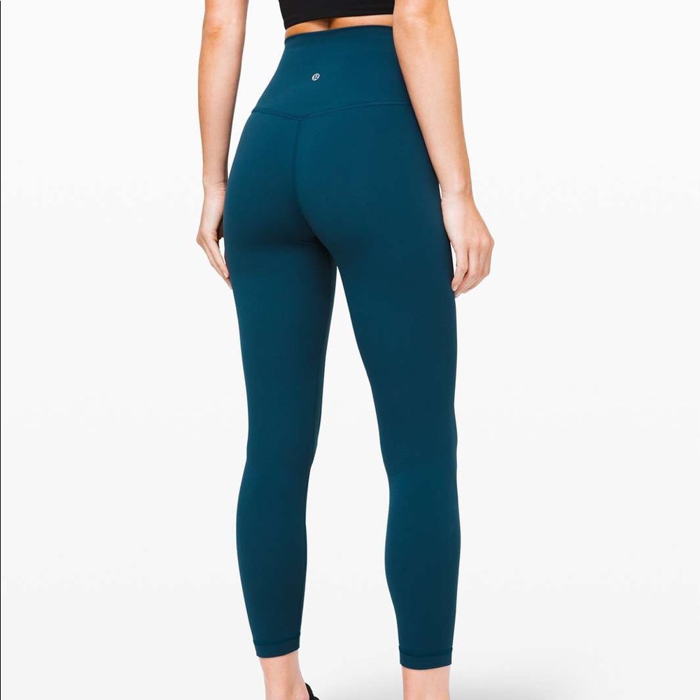 Lululemon Align leggings 28” Size 8- Night Diver - Picture 2 of 8
